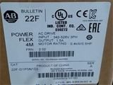 22F-D1P5N103 Allen Bradley PowerFlex4M AC Drive