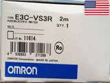 Omron Automation Safety E3C-VS3R Fiber Optic Photoelectric Sensor Switch