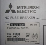 Mitsubishi Circuit Breaker NF630-HEW 3P 300-630A