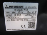 Mitsubishi AC servo motor HF353S-A42