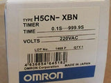 Omron Timer H5CN-XBN 100-240VAC