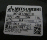 Mitsubishi AC Servo Motor HC-SFS202G1