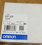 Omron Floatless Level Switch 61F-G1P 220VAC
