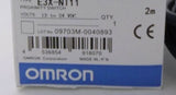 Omron E3X-NT11 Fiber Optic Sensor