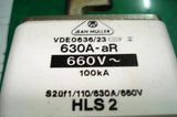 BOX OF 3 SIEMENS VDE0636/23 FUSE 400A 660V R2126280 400A-AR HLS2 VDE063623