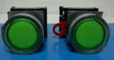 Omron A22L-GG-24A-10M pushbutton switch