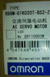 Omron AC servo motor R88M-G1K020T-BS2-Z