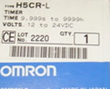 OMRON time relay H5CR-L