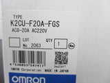 Omron K2CU-F20A-FGS 220VAC Heater Fault Detector