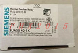SIEMENS Thermal Overload Relay 3UA5040-1K 8-12.5A