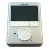 SIEMENS Thermostat,2 Stages Heat/Cool,5-3/64 H, RDG160TU, White