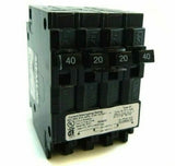 Siemens Q24020CT2 20Amp 40-Amp Double Pole Quadplex Circuit Breaker