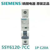 Siemens Miniature Circuit Breaker 5SY6120-7CC 1P C20A