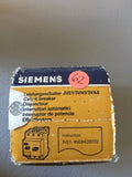 SIEMENS MOTOR STARTER PROTECTOR 3VE1000-2E