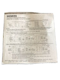 SIEMENS DB-11 SMOKE DETECTOR BASE 8853 500-094151 FIRE ALARM