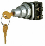 SIEMENS Non-Illuminated Selector Switch, Size: 30mm, Position: 2, Action: Mai...