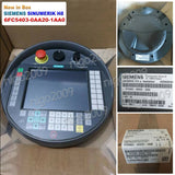 SIEMENS SINUMERIK HT 8 6FC5403-0AA20-1AA0 HAND-HELD DEVICE