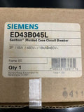SIEMENS ED43B045L 45A 480V 3P 18K