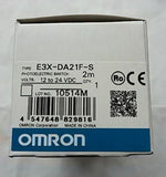 OMRON Fiber Optic Amplifier E3X-DA21F-S