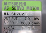 Mitsubishi servo motor HA-SH702/HA-SH702B